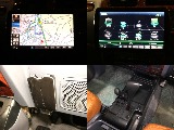 フローティングナビ装着により快適な車内に。