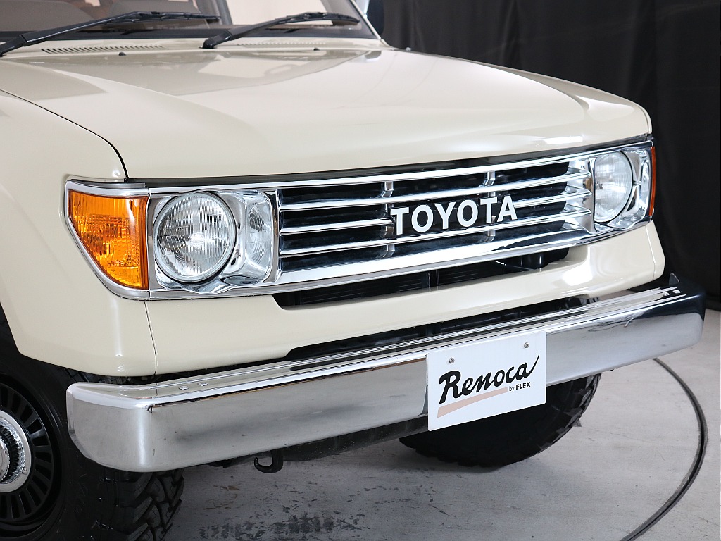 新品メッキグリルと丸目換装済み！78プラドに限りなく近い形に仕上げています！