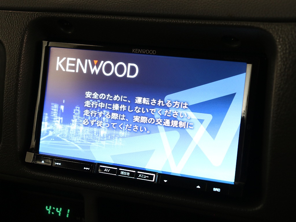 ケンウッド製ナビ装備！