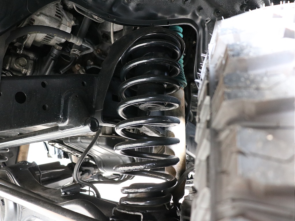 足回りもご覧のクオリティー！