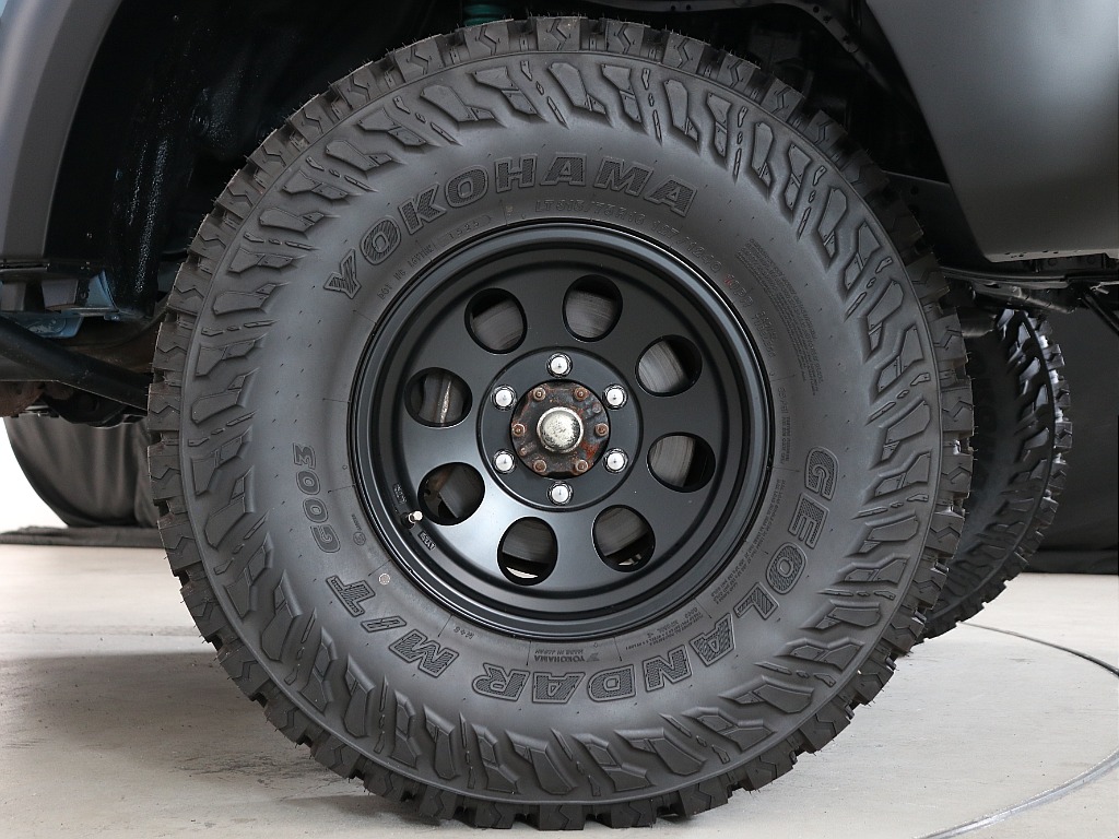 新品ジオランダーMTタイヤにジムラインAWをインストール！
