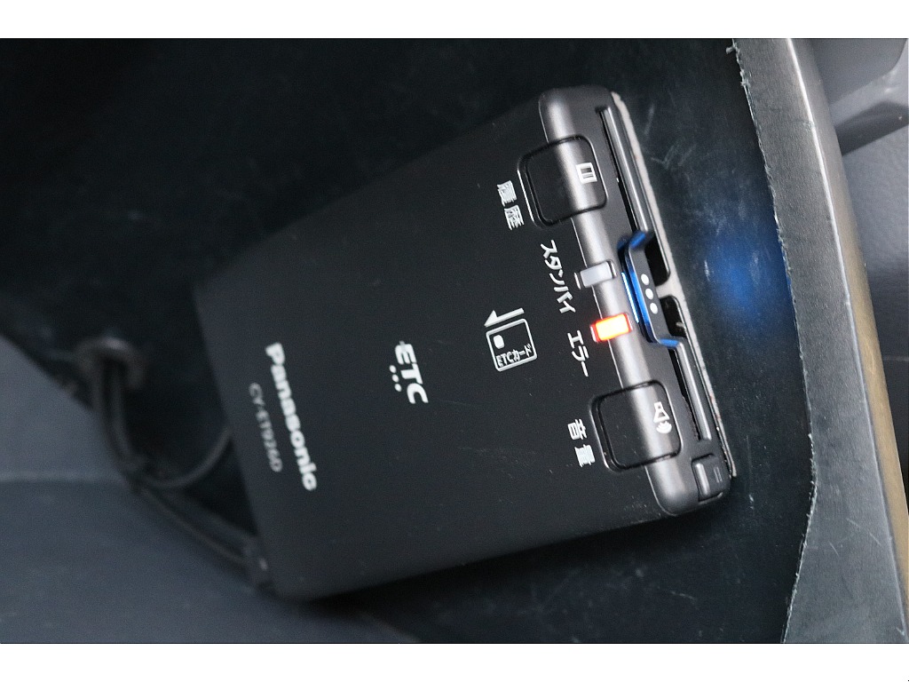 ETC車載器装備！