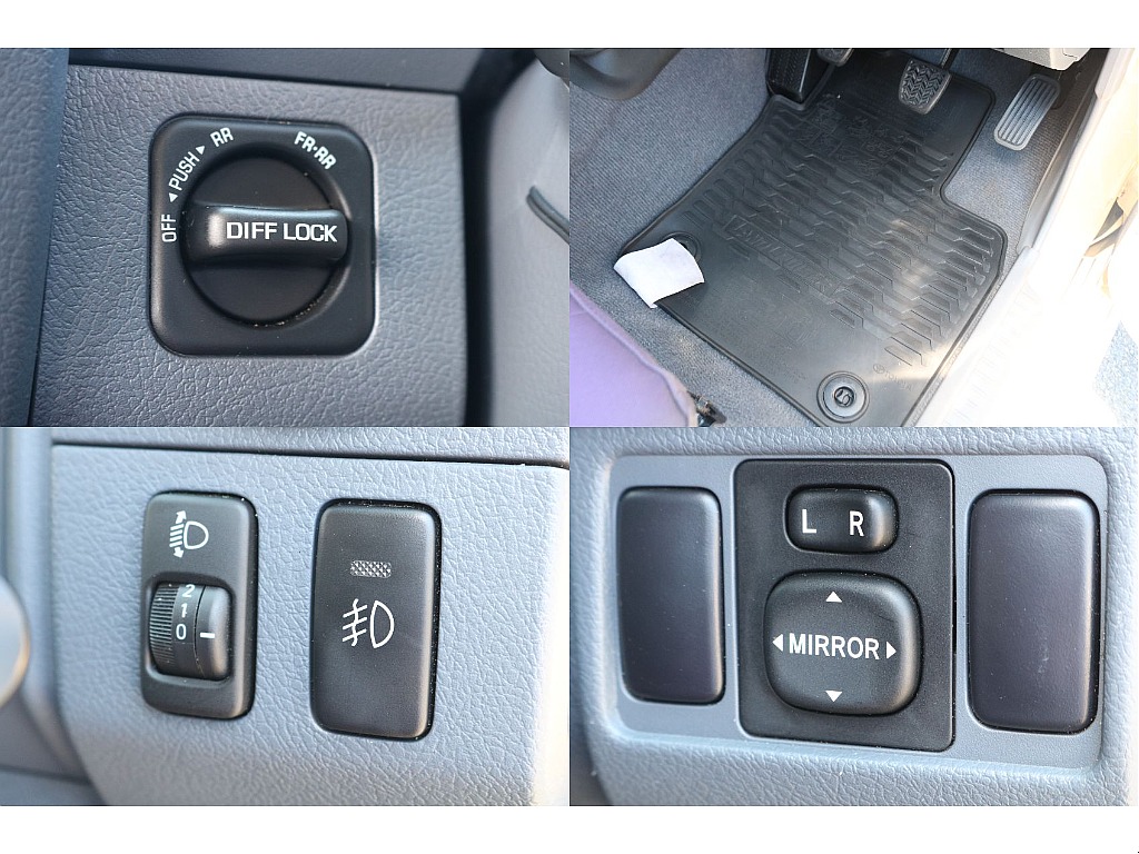 前後デフロック装備車両！