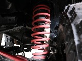 社外コイル＆ショックでリフトアップしております！