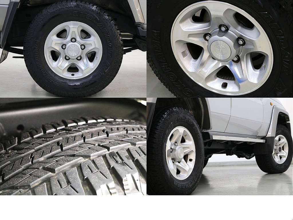 ＹＯＫＯＨＡＭＡジオランダーＡＴタイヤ×純正１６インチアルミホイール☆