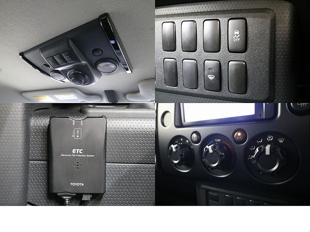 専用オフロードスイッチ☆リヤデフロック☆Ａ－ＴＲＡＣ☆クロールコントロール☆寒冷地仕様☆ＥＴＣ☆Ａ／Ｃダイヤルノブ☆