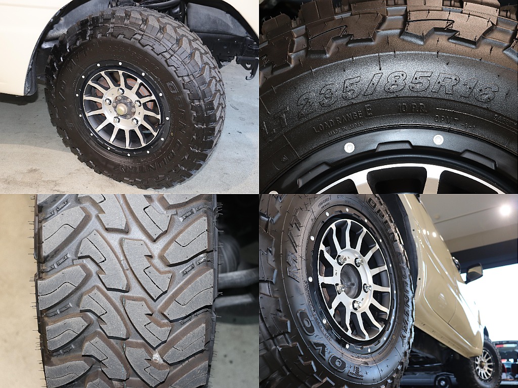 オリジナルＸＥＬＦ03ｒｃ106ホイール オープンカントリー255/85/16MT