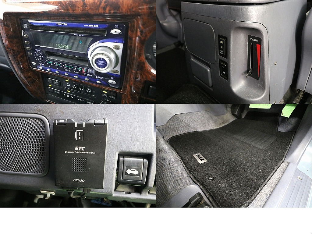 ＴＯＹＯＴＡ純正ＣＤオーディオ☆寒冷地仕様☆リヤヒーター☆ＥＴＣ☆新品オリジナルフロアマット☆