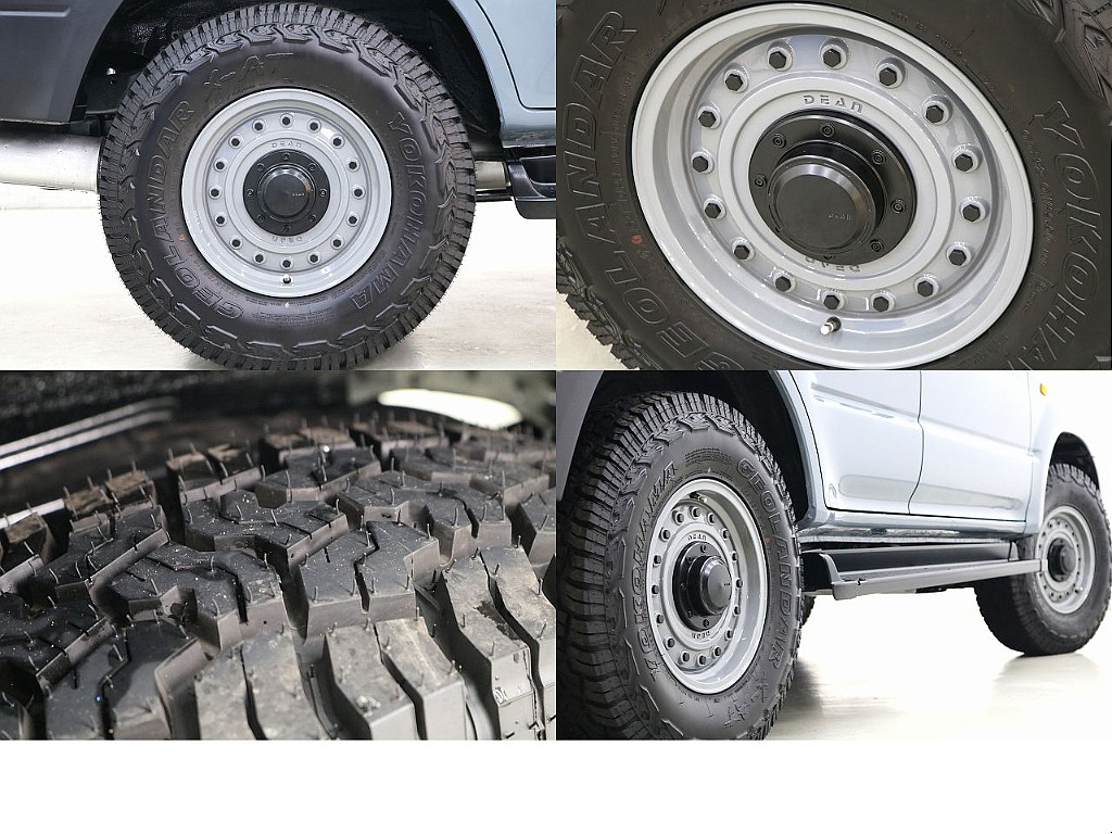 新品ＹＯＫＯＨＡＭＡジオランダーＸ－ＡＴタイヤ×新品ＤＥＡＮコロラド１６インチＡＷ☆