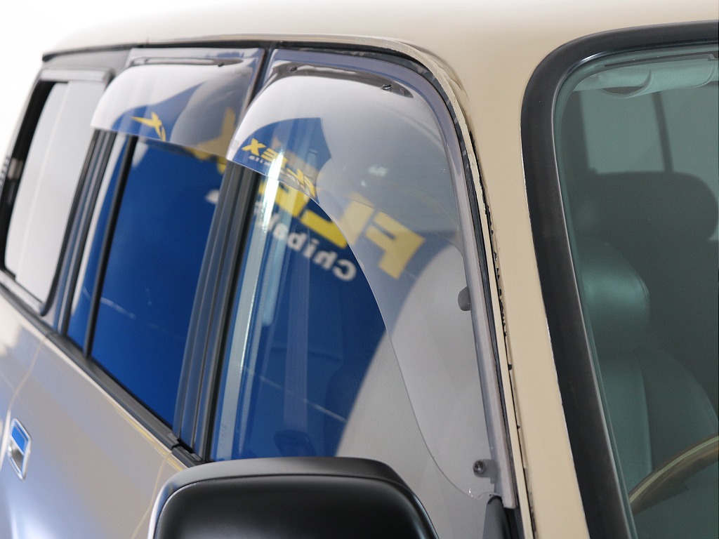 サイドバイザー付きのお車です！