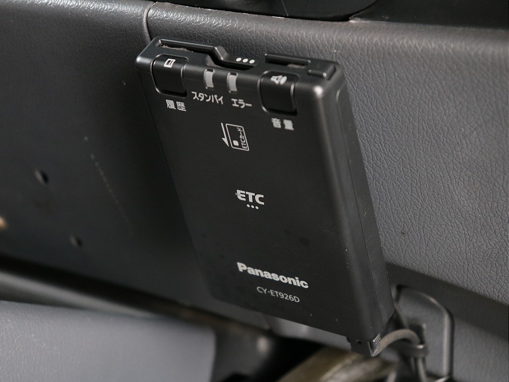 ETC車載器も搭載済みです！