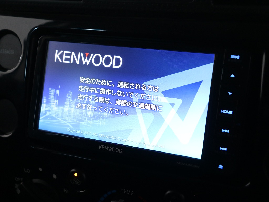 ケンウッド製ナビ！