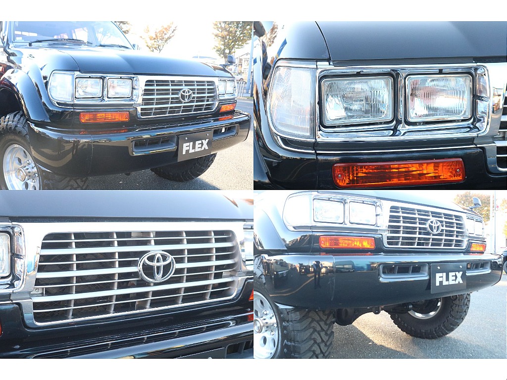 輸出仕様角目四灯！