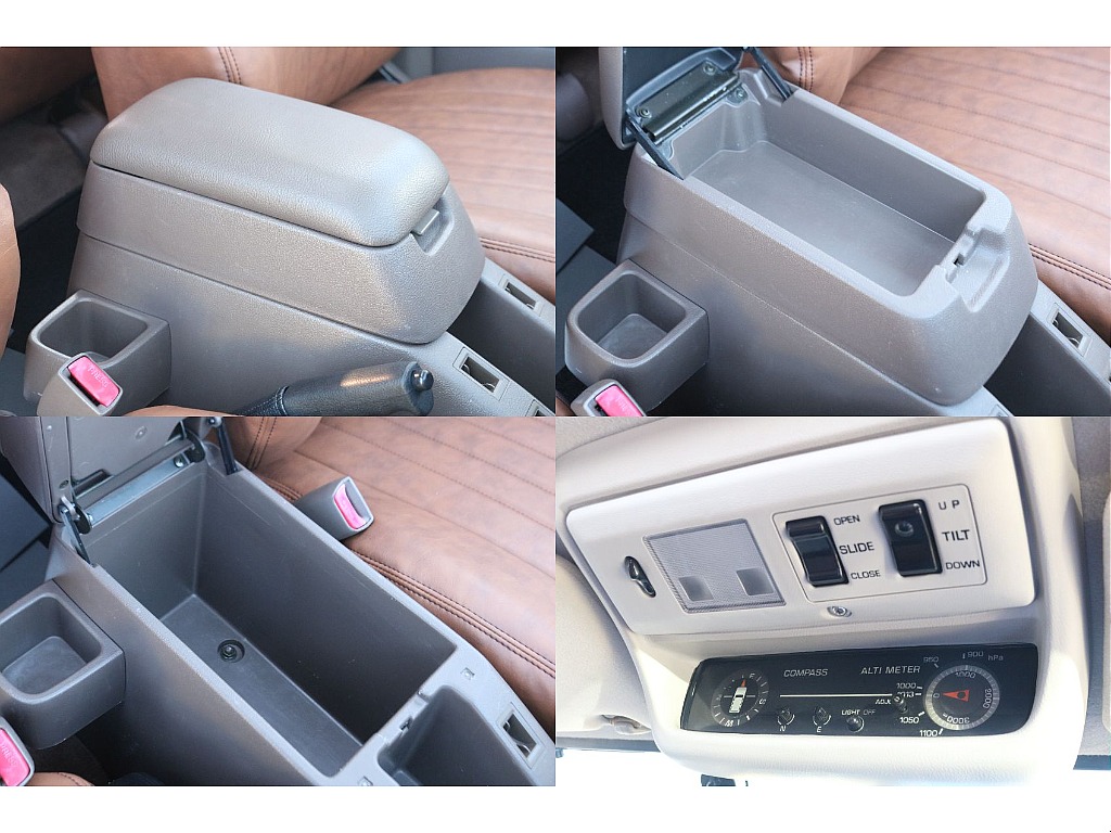 センターコンソールは二段なので小物等分けて使うことが出来ます！