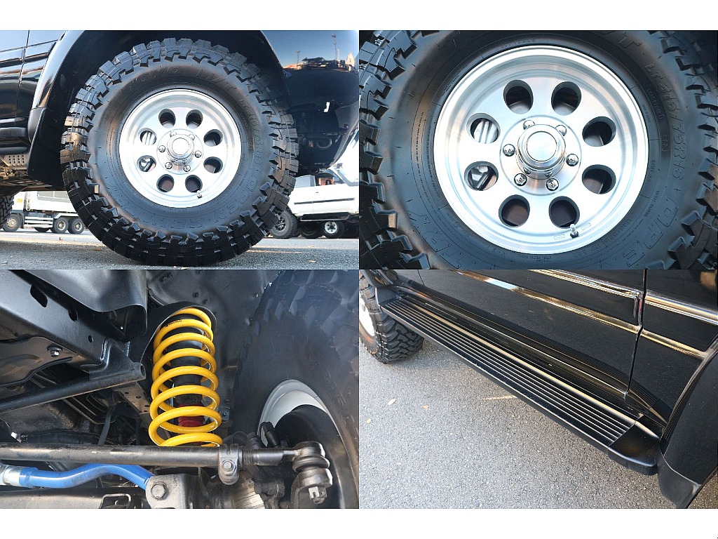 新品ジムラインAW×新品オープンカントリーMTタイヤ！ シンプルながらしっかり存在感を出してくれています！