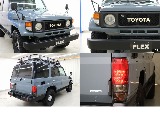 リーフ最終モデル☆LX純正ナロー☆フェンダーミラー☆TOYOTA文字グリル☆前後デフロック☆LEDテールランプ☆本州仕入れ☆