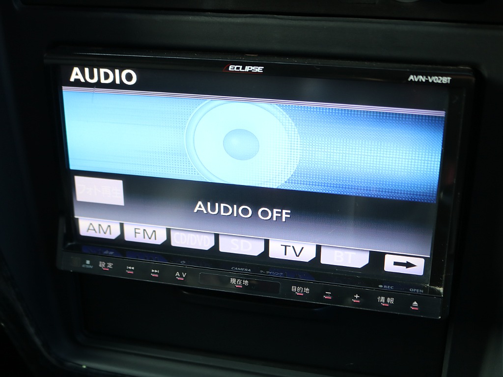 Bluetoothも対応しておりますので、ドライブ中も音楽をかければ更に快適な室内空間に！