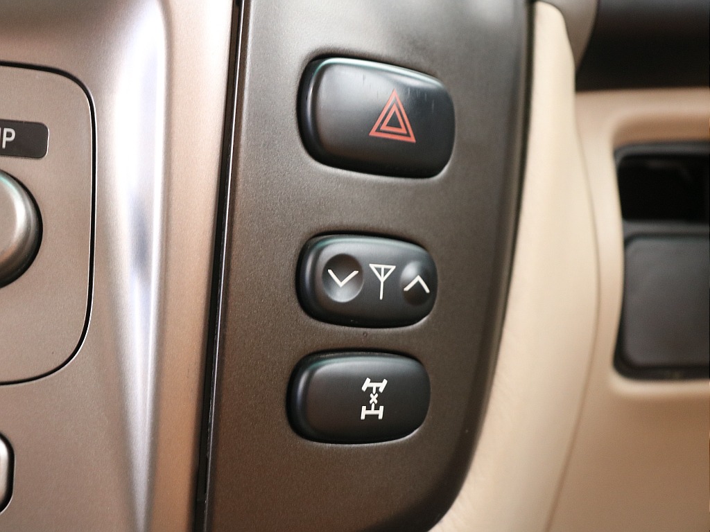 ハザードスイッチ！センターデフロック！アンテナスイッチ！