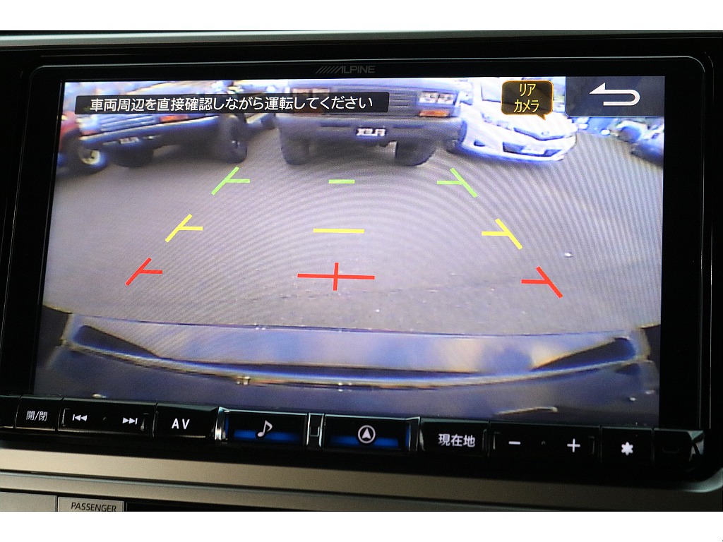 バックカメラ装備！