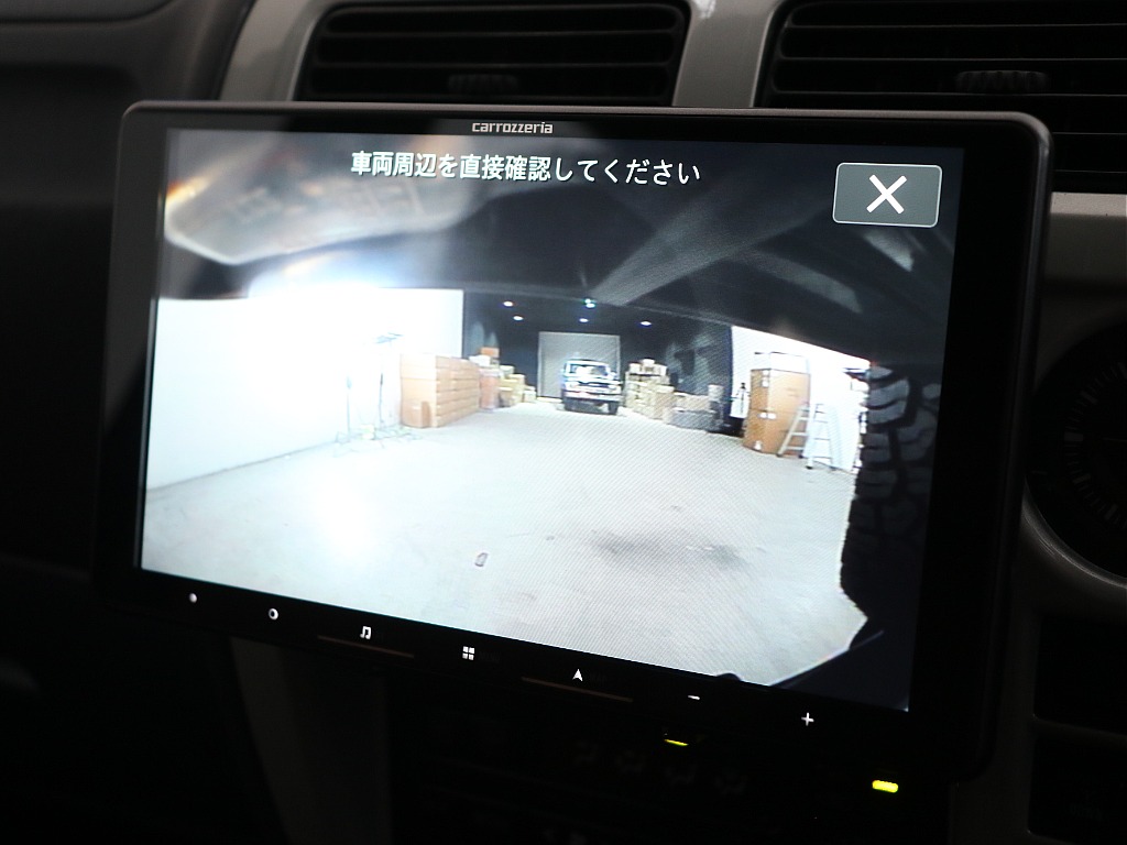 バックカメラ装備！