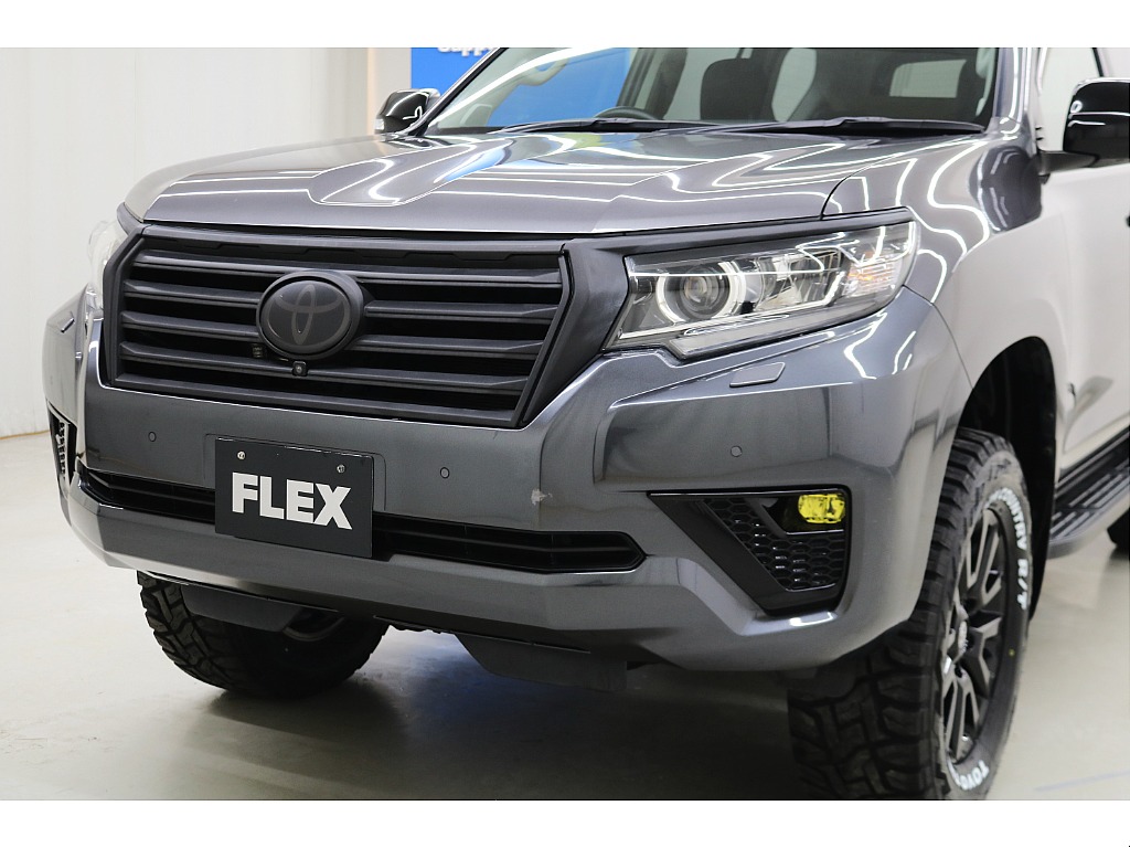 クリーンディーゼル☆稀少グレーメタリック☆新品リフトＵＰコイル☆オリジナルフロントグリル☆ＴＲＤハンドルプロテクター☆