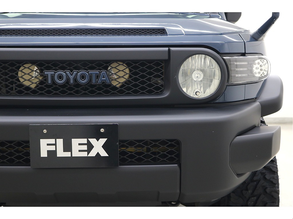 全塗装アルルブルー☆TOYOTA文字ボディ同色ペイント☆トレイル仕様☆２インチリフトＵＰ☆新品ＬＥＤフロントウィンカー（スモーク）☆新品スモークサイドーマーカー☆本州仕入れ車☆