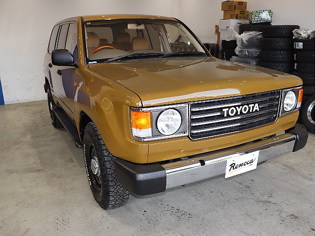 Renoca 106/ランドクルーザー100・走行距離4万キロ台・シシリアンオリーブペイント