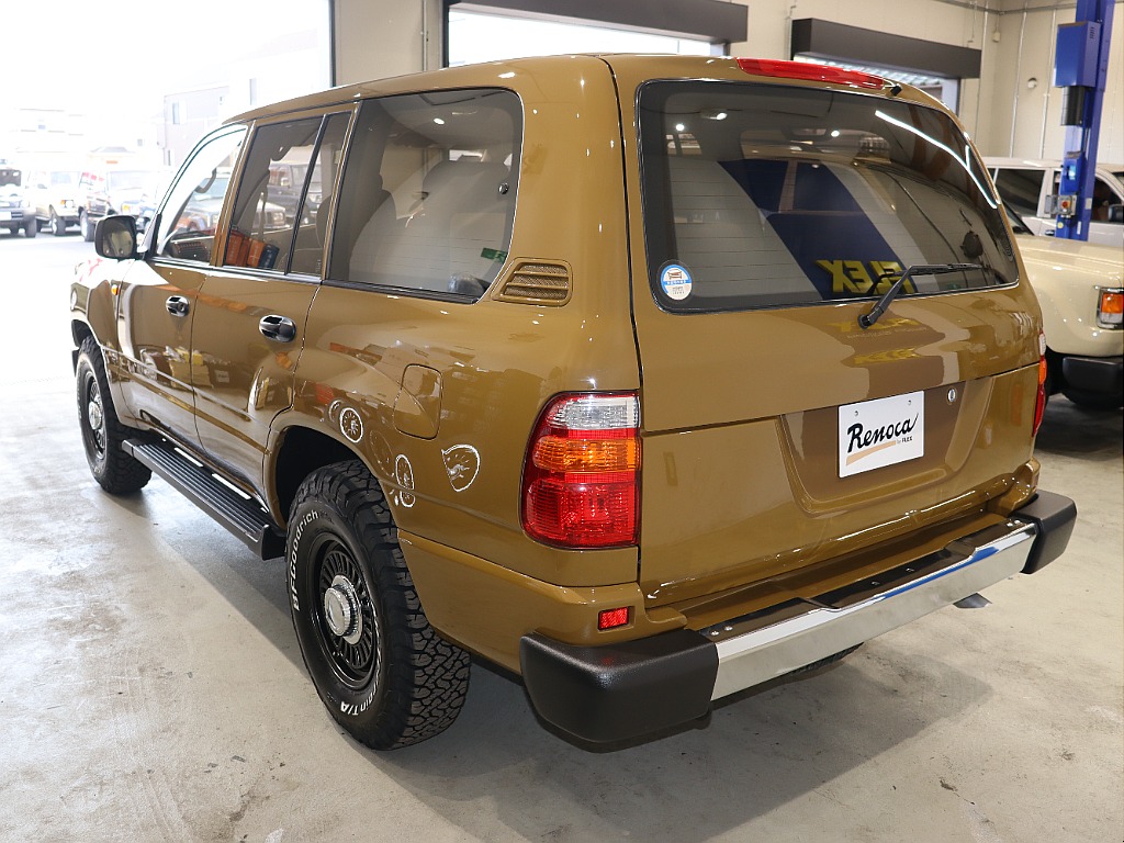 Renoca 106/ランドクルーザー100・走行距離4万キロ台・シシリアンオリーブペイント