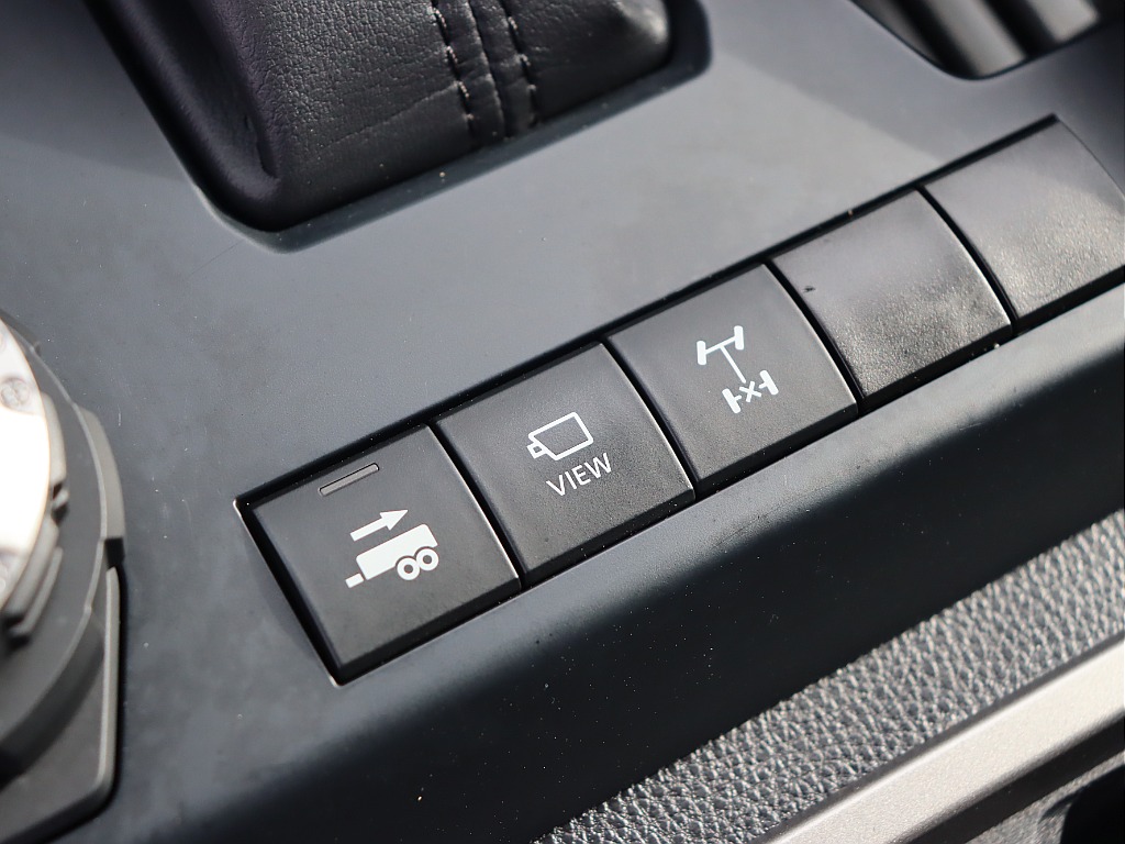 パノラミックビューモニタースイッチやリアデフロック装備！