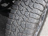 新品タイヤで溝もバッチリです！