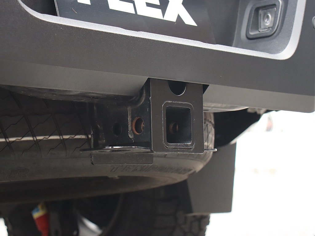 ヒッチメンバーも標準装備！