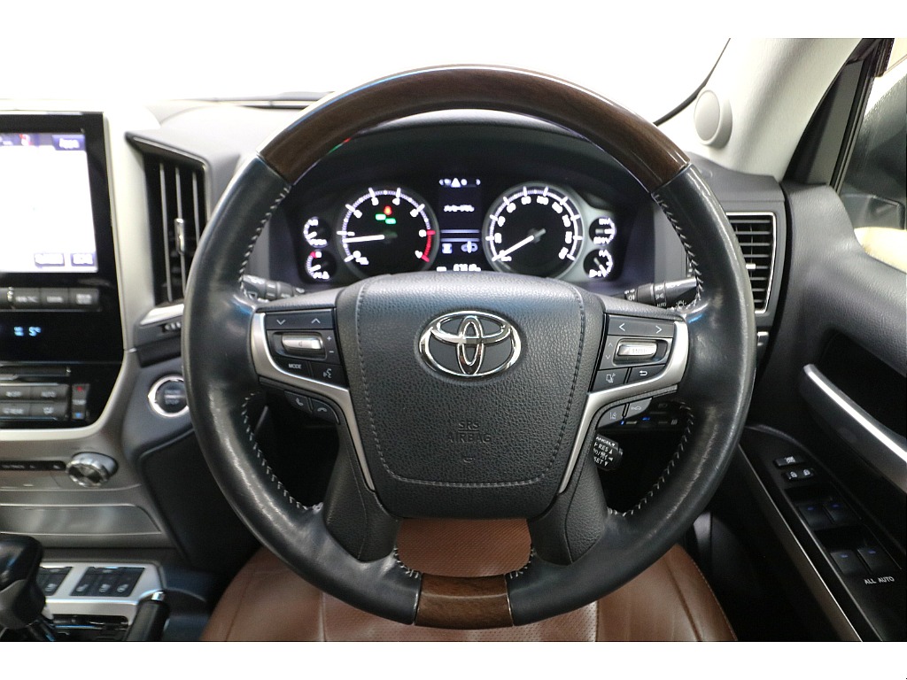 純正本革巻きウッドコンビハンドル☆ステアリングヒーター付き☆本革巻きシフトノブ☆