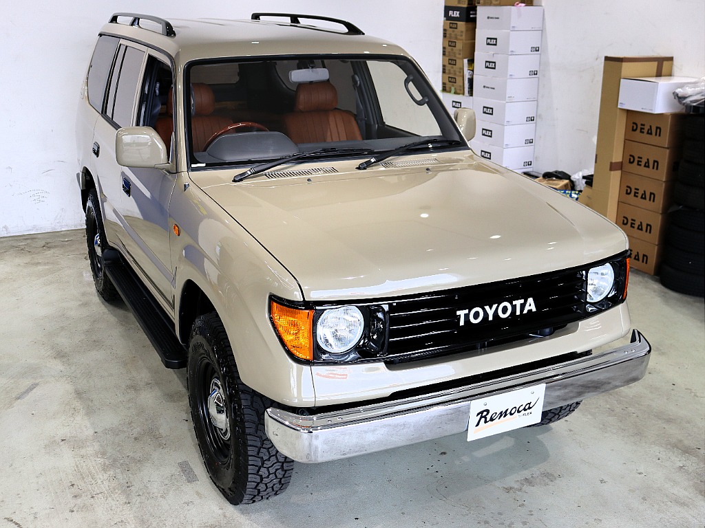 Renoca　AMERICAN CLASSIC/丸目フェイス×プエブロベージュペイント♪クラシックカスタム♪アルパイン製新品9インチディスプレイオーディオ♪