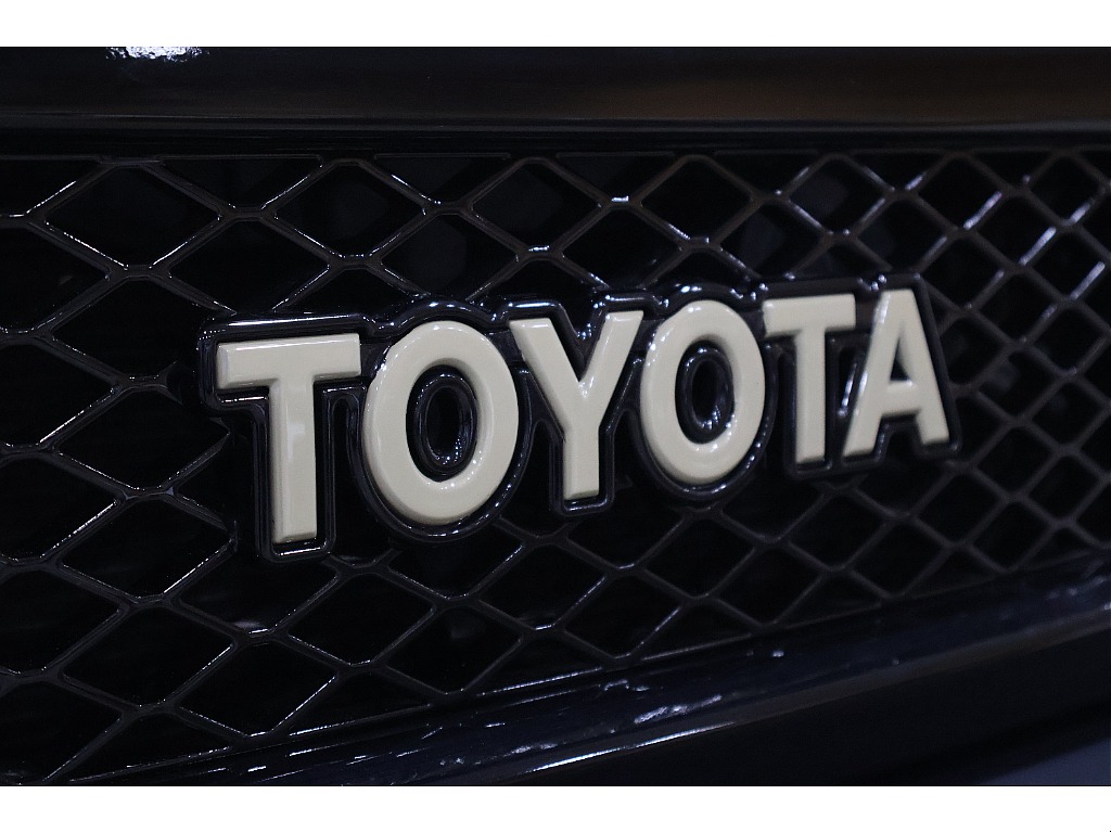 TOYOTA文字はボディ同色のベージュ塗装済み！