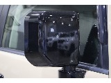 ドアミラーもブラックカラーパッケージの様に艶有ブラックでカスタム！