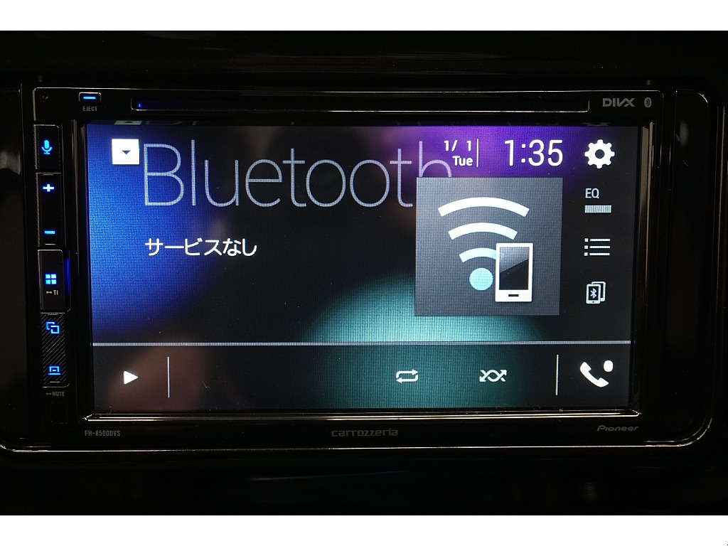 カロッツェリアディスプレイオーディオ（Bluetooth対応）☆フロントカメラ☆バックカメラ☆
