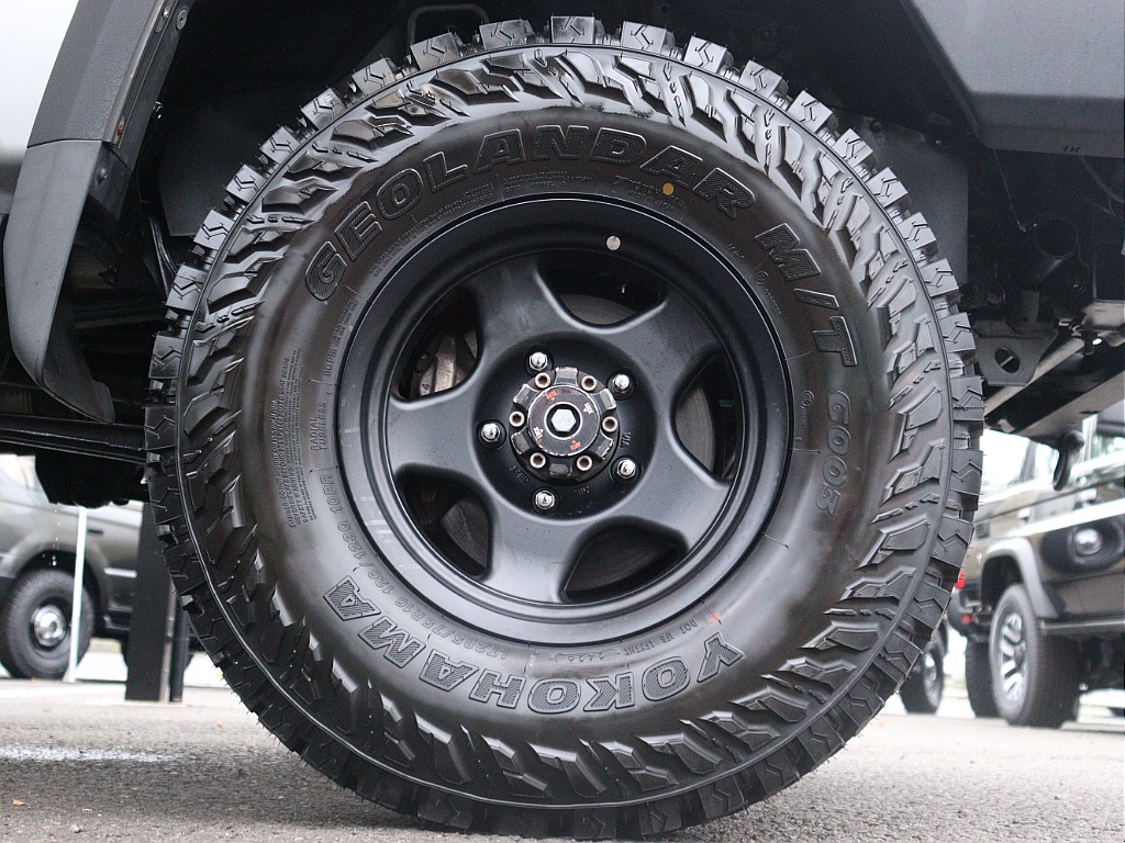タイヤ＆ホイールは新品！ブラッドレーV×YOKOHAMAジオランダーMT！