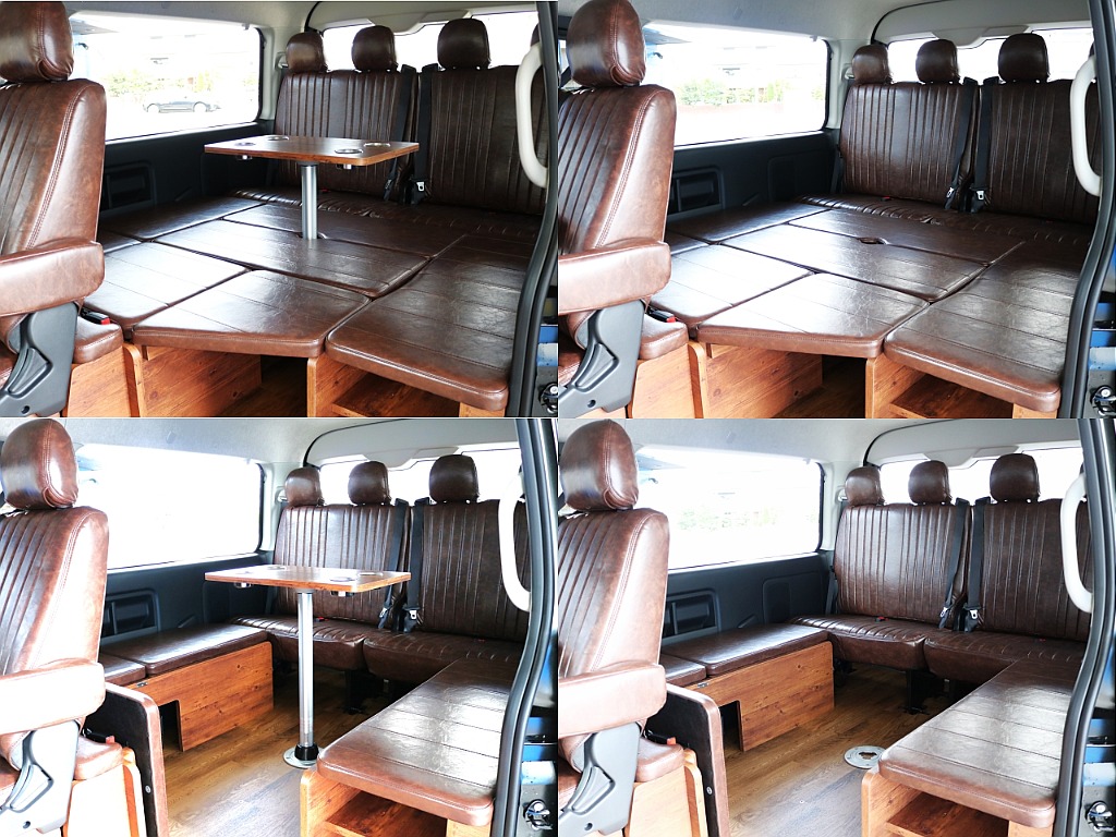 トヨタ ハイエース ワゴン2.7GLロング ミドルルーフ 車中泊できるおしゃれハイエース！ 栃木県の詳細画像 その11
