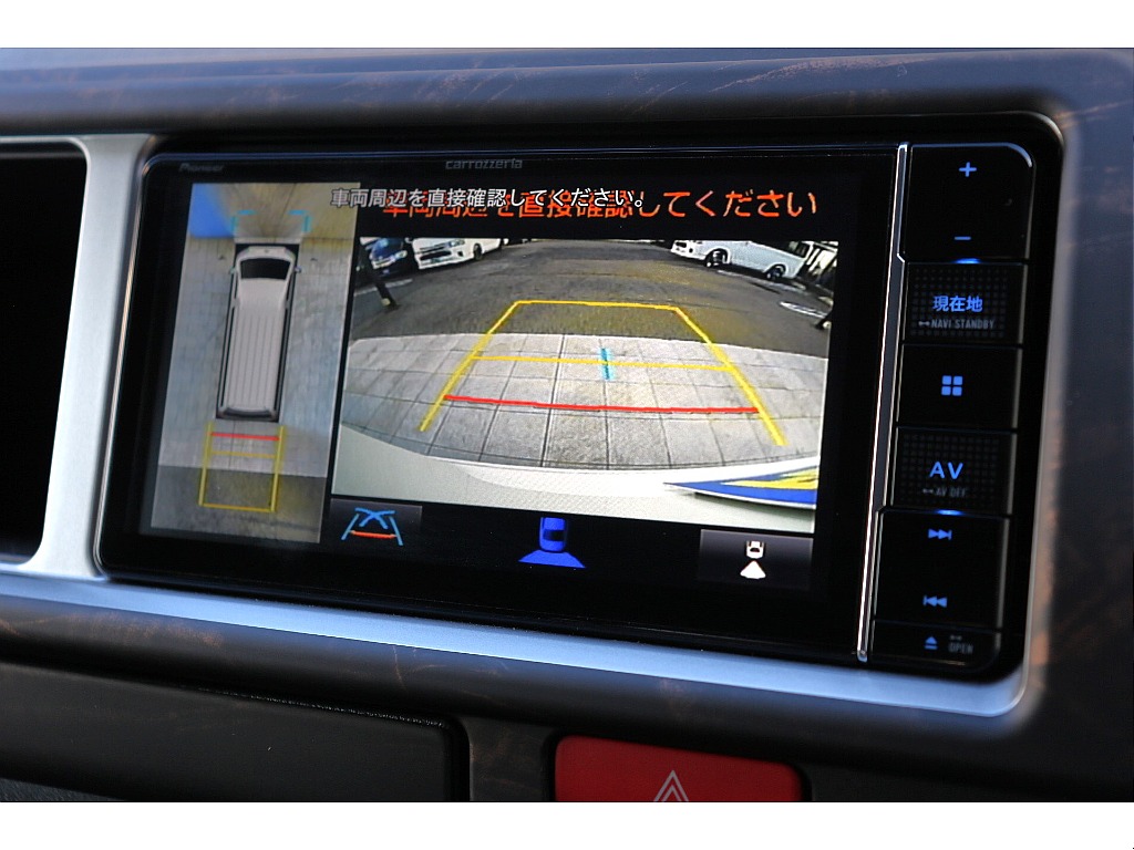 バックカメラ＆PVMナビ連動加工済♪