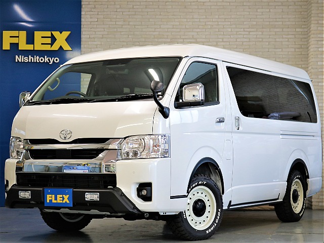 新車ワゴンＧＬ４ＷＤ床張りツインナビパッケージ完成！！ＴＲＤ風バンパーオリジナル１６インチアルミ装備！！アゲカスタム済み！！