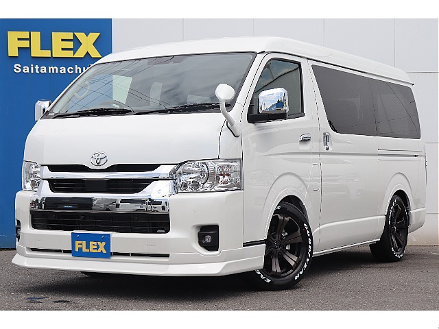 新車ハイエースワゴンＧＬ　２ＷＤ　10人乗り３Ｎｏ　フルセグナビ/フリップダウンモニター