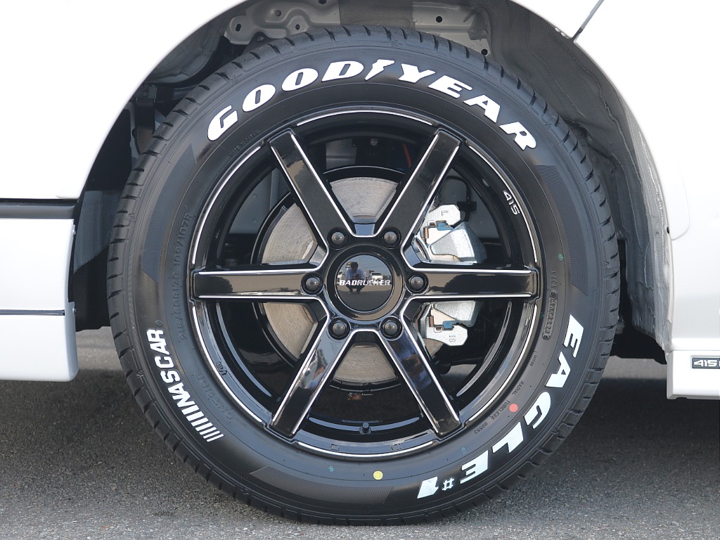 415cobra バットラッカーSD6 17インチAW×GOODYEAR　NASCARタイヤ装着☆