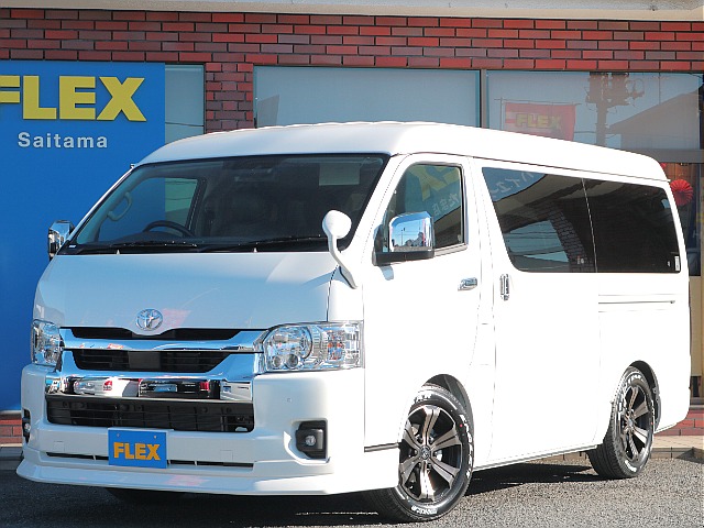 新車ワゴンＧＬ２ＷＤ！ミドルサイズの８ナンバーキャンパー登録が登場！ＦＬＥＸヴァリアス内装架装☆