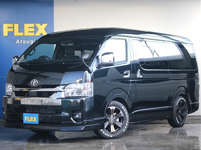 ハイエース　ワイドバン　S-GL　ダークプライムⅡ　2.8L　ディーゼル２WD　FLEXオリジナルカスタム！