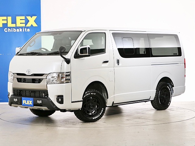 新車　ハイエースバン　Ｓ－ＧＬ　ＤＰⅡ　ＤＴ４ＷＤ　床張りカスタムＰＫＧ！