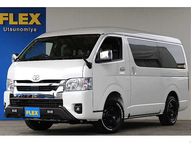【Ver5】ハイエースワゴン2.7GLロング　ミドルルーフ　4WDフルフラット可能車両！！前向き７人乗り！