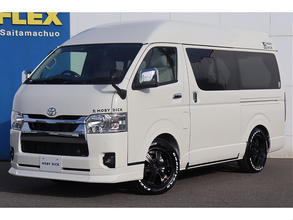 新車ハイエースＶ　ＤＸ　ＧＬパッケージ４ＷＤ　ＦＬＥＸオリジナルキャンピングカー　ＭＯＢＹ　ＤＩＣＫ　ＮＨ＃０２入庫！