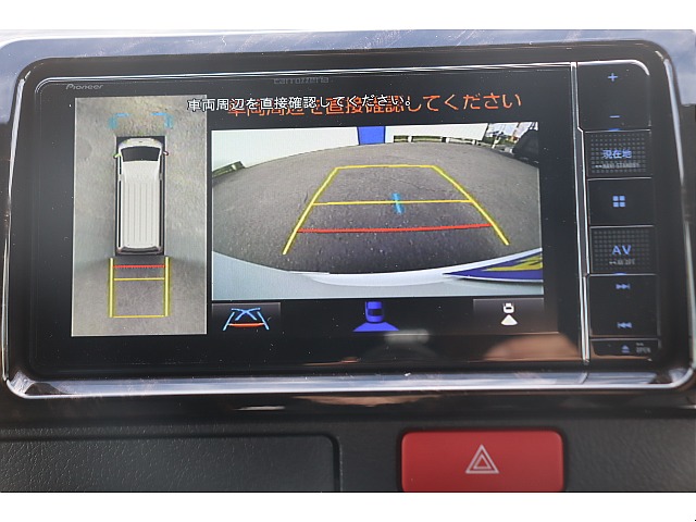 360度車両周辺が確認可能なパノラミックビューモニター装着済み♪