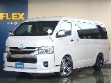 ハイエース　ワイドバン　S-GL　ダークプライムⅡ　2.8L　ディーゼル2WD　ベットキット搭載車中泊仕様！