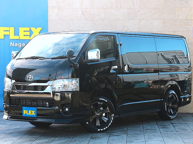 新車ハイエースバン スーパーGL ダークプライム２ ディーゼル４WD フローリング ベッドキット